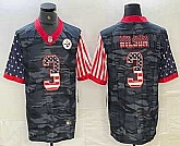 Men's Pittsburgh Steelers #3 Russell Wilson USA Camo 2020 Salute To Service Stitched NFL Nike Limited Jersey Dzhi,baseball caps,new era cap wholesale,wholesale hats